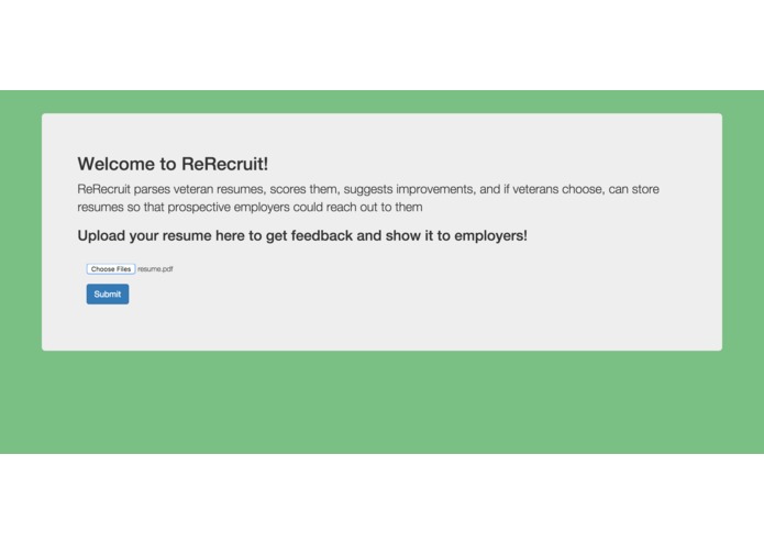 ReRecruit – screenshot 1