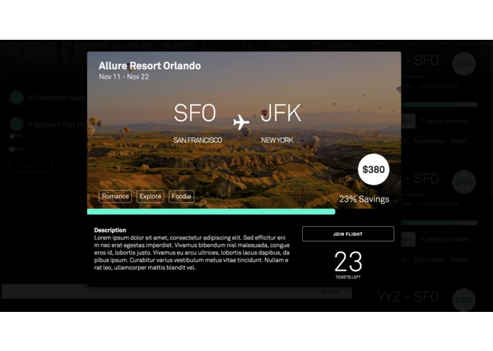 Aria Flights (Concierge Intelligence) – screenshot 1