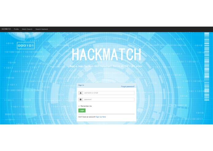 HackMatch – screenshot 1