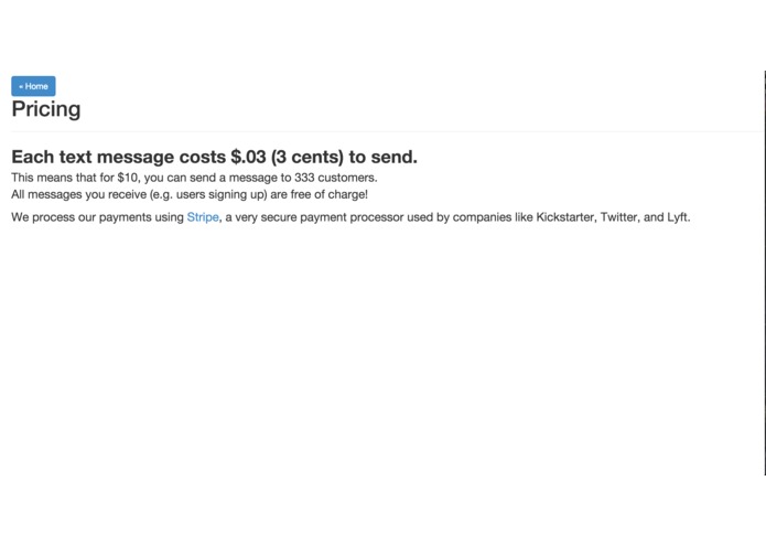BizSMS – screenshot 2