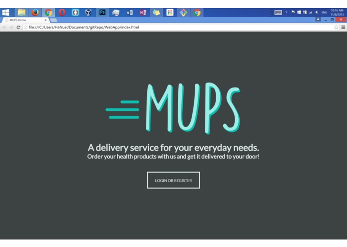 MUPS – screenshot 3