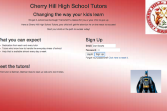 Tutor website