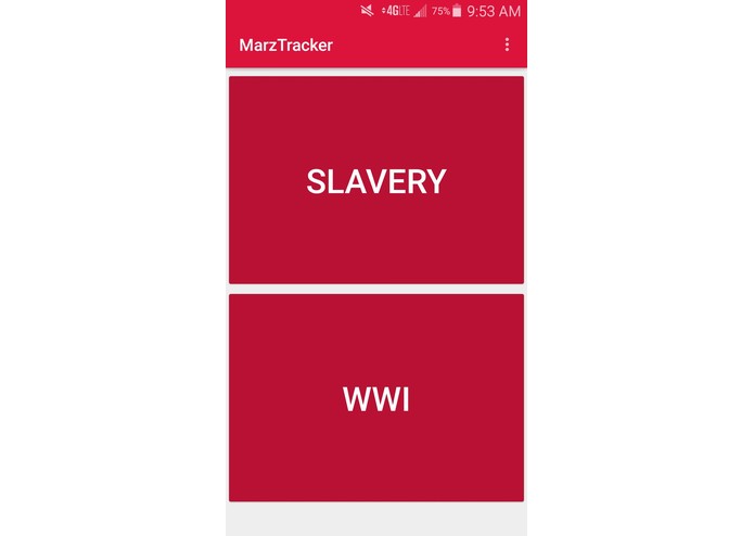 MarzTracker – screenshot 1