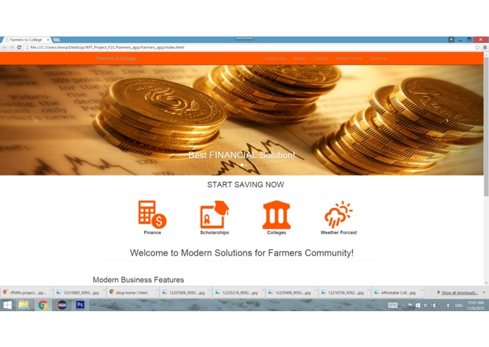 Farmers to College by WIT – screenshot 2