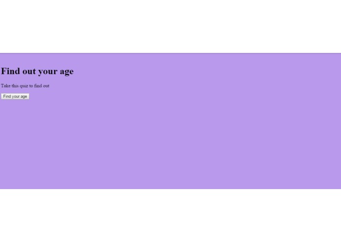 Age Quiz – screenshot 1