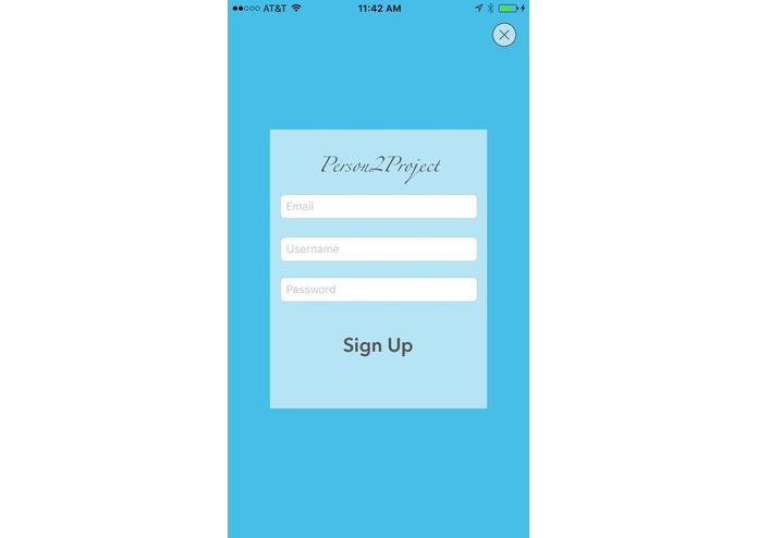 People2Projects – screenshot 2