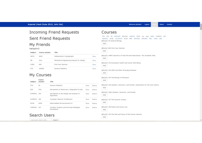AcesNet – screenshot 1