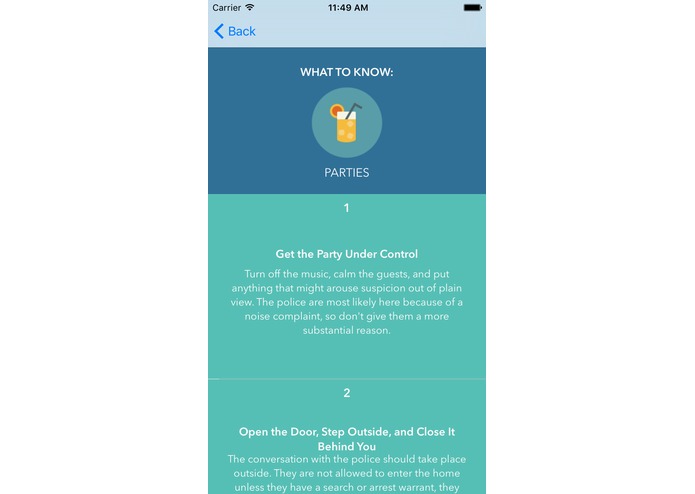My Rights – screenshot 3