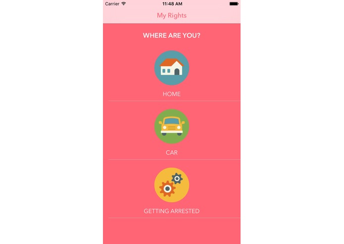 My Rights – screenshot 1