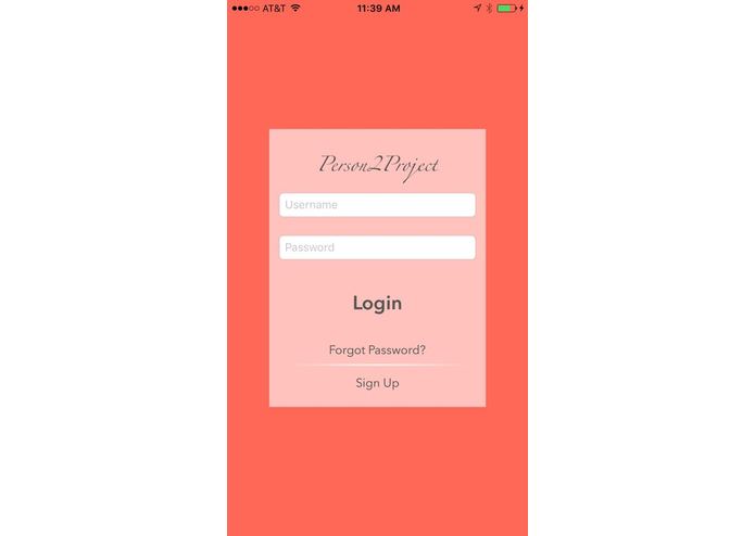 People2Projects – screenshot 1