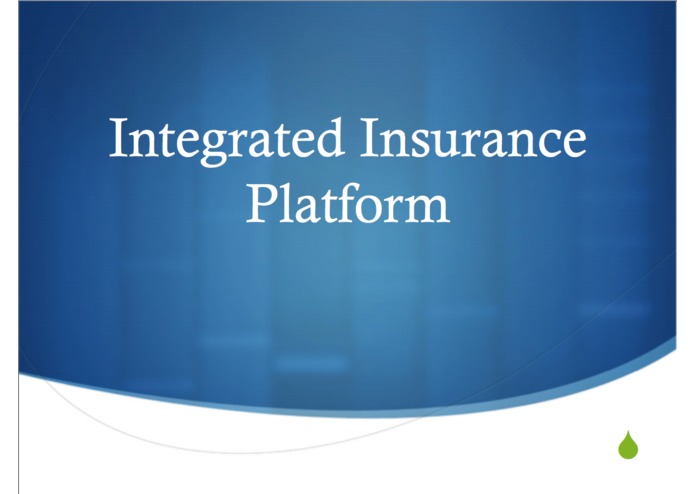 Integrated Insurance Platform – screenshot 2