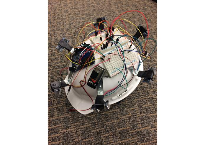 Haptic Feed-back for the Blind – screenshot 1
