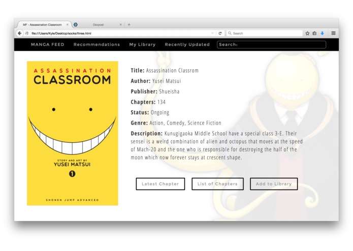 MANGA FEED – screenshot 1