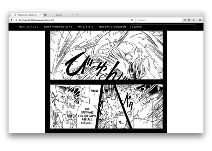 MANGA FEED – screenshot 2