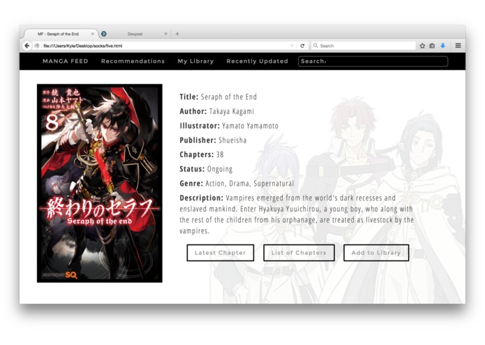 MANGA FEED – screenshot 3