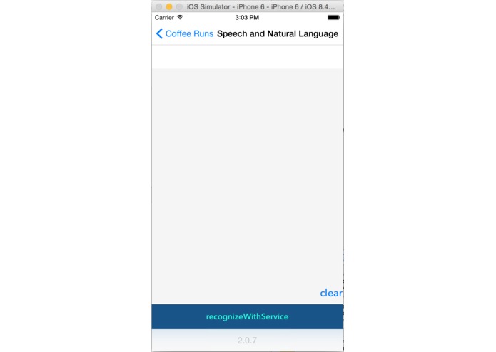 CoffeeRun – screenshot 2