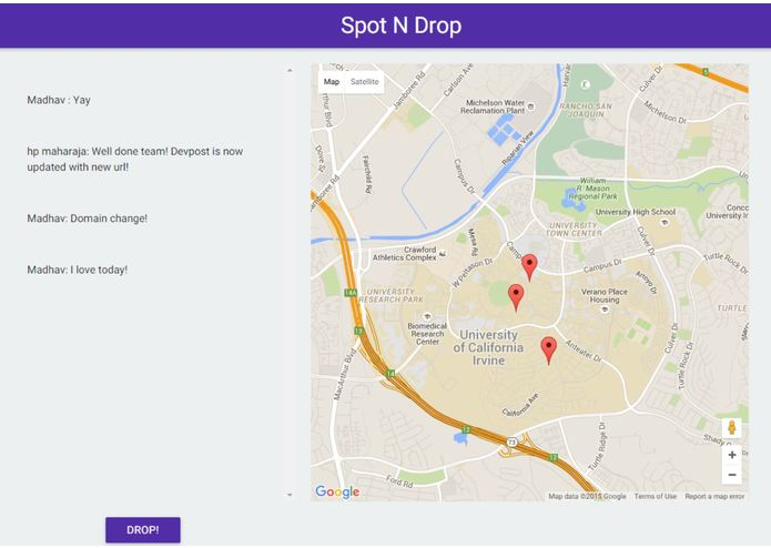 SPOTNDROP – screenshot 2