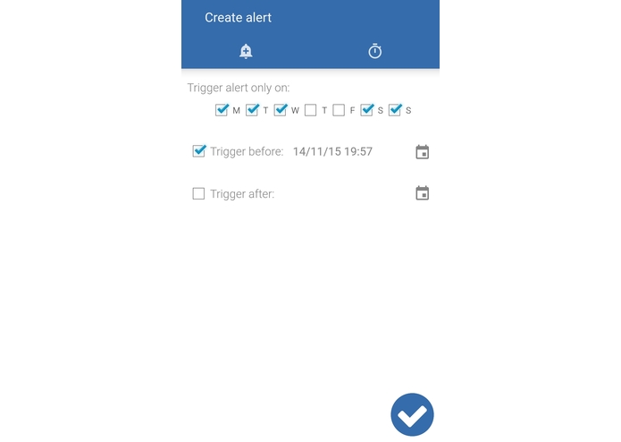 AlertMeWhen – screenshot 1