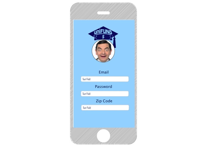 UniFund - 1st place, JP Morgan Chase Hack – screenshot 1