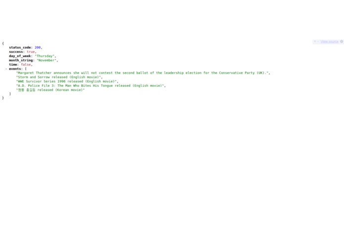 Date Info Getter – screenshot 1