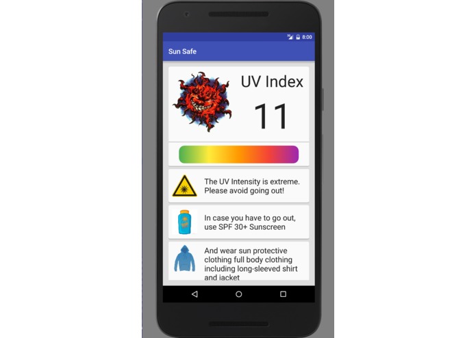 Sun Safe – screenshot 1