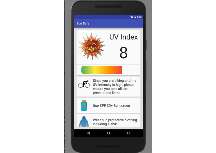 Sun Safe – screenshot 2