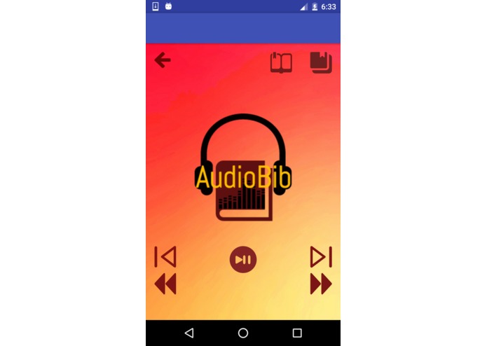 AudioBib - the audiobook player! Intermediate Hackatho – screenshot 2