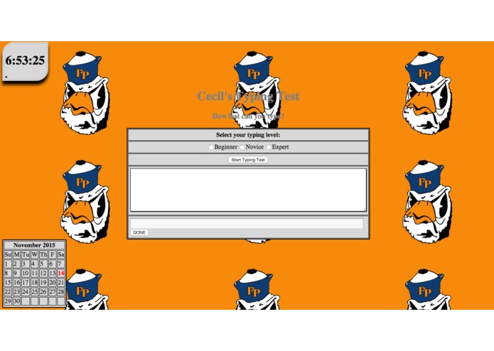 Cecil's Typing Test - Beginner – screenshot 1