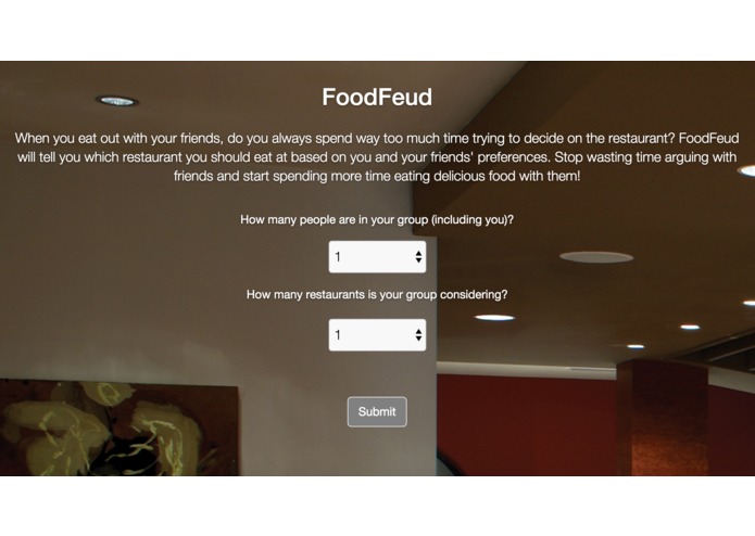 FoodFeud - First-Time Hackers – screenshot 1