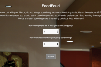 FoodFeud - First-Time Hackers