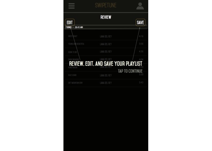 SwipeTune – screenshot 6