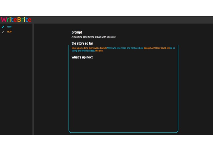 WriteBrite – screenshot 1