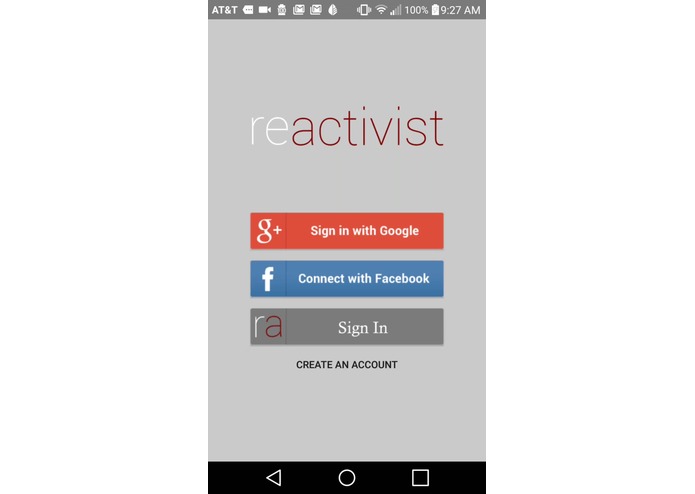 Reactivist – screenshot 1