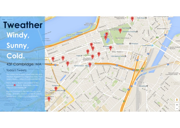 Tweather – screenshot 1