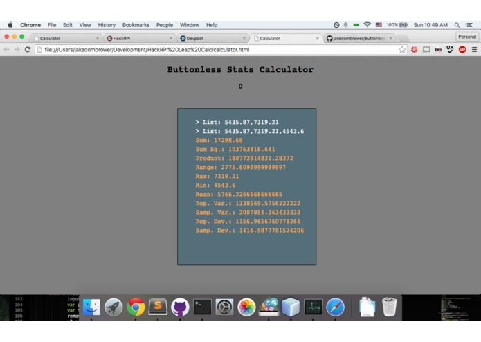 Motion Stats – screenshot 1