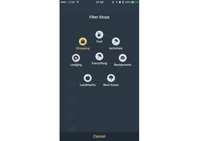 RoadTrip Discover (iOS App) – screenshot 3