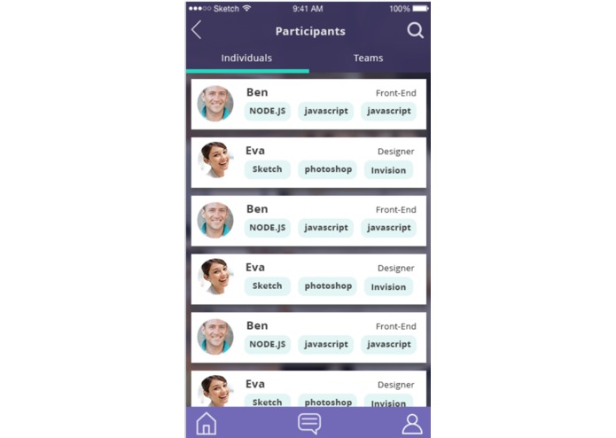 WeHack – screenshot 2