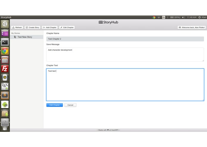 StoryHub – screenshot 1
