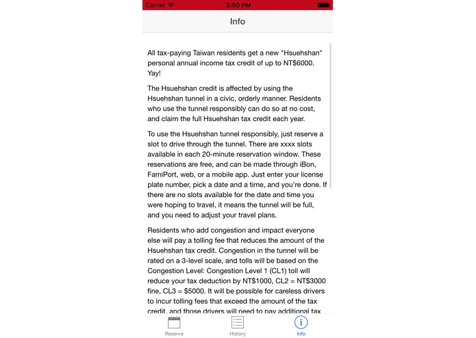 Tunnel Reservations – screenshot 3