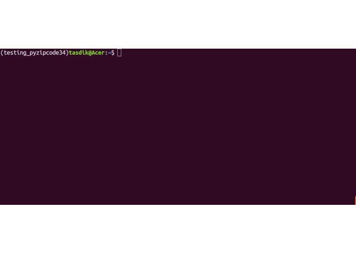 pyzipcode-cli – screenshot 1