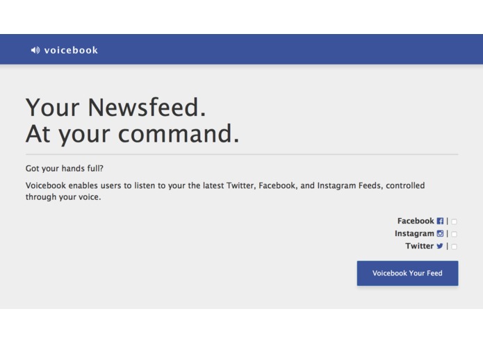 Voicebook – screenshot 1