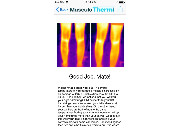 MusculoTherm – screenshot 2