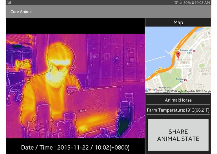 Cure Animal - Care your Animal with FLIR ONE – screenshot 3