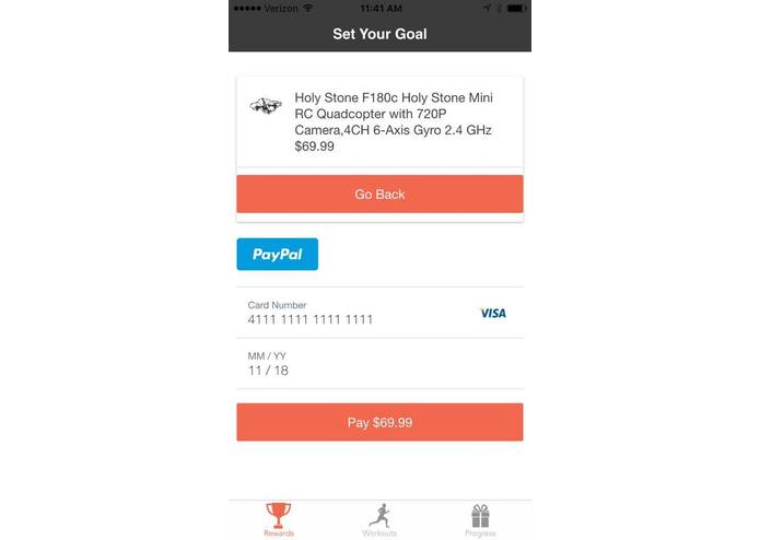 FitGift – screenshot 2