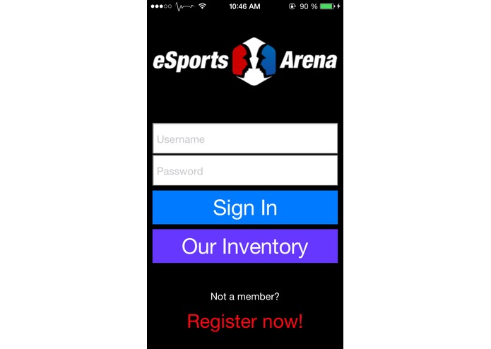 eSport Arena ios app – screenshot 1