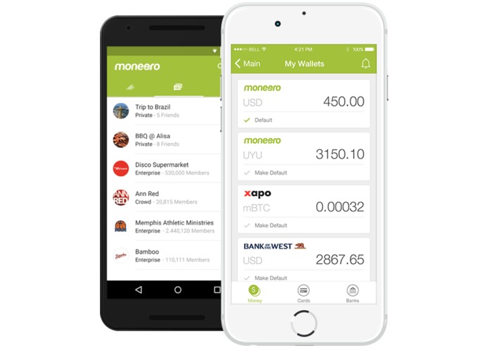 Moneero – screenshot 1