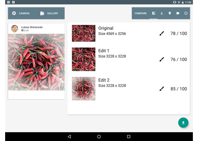 fotofall-upload – screenshot 1