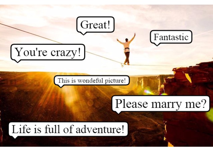 Commentie – screenshot 1