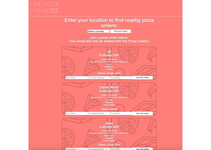 Find Pizza For Me – screenshot 1