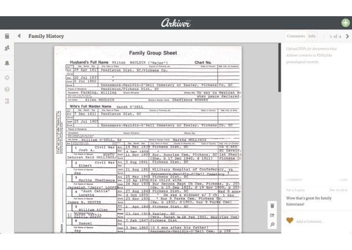 Arkiver – screenshot 3